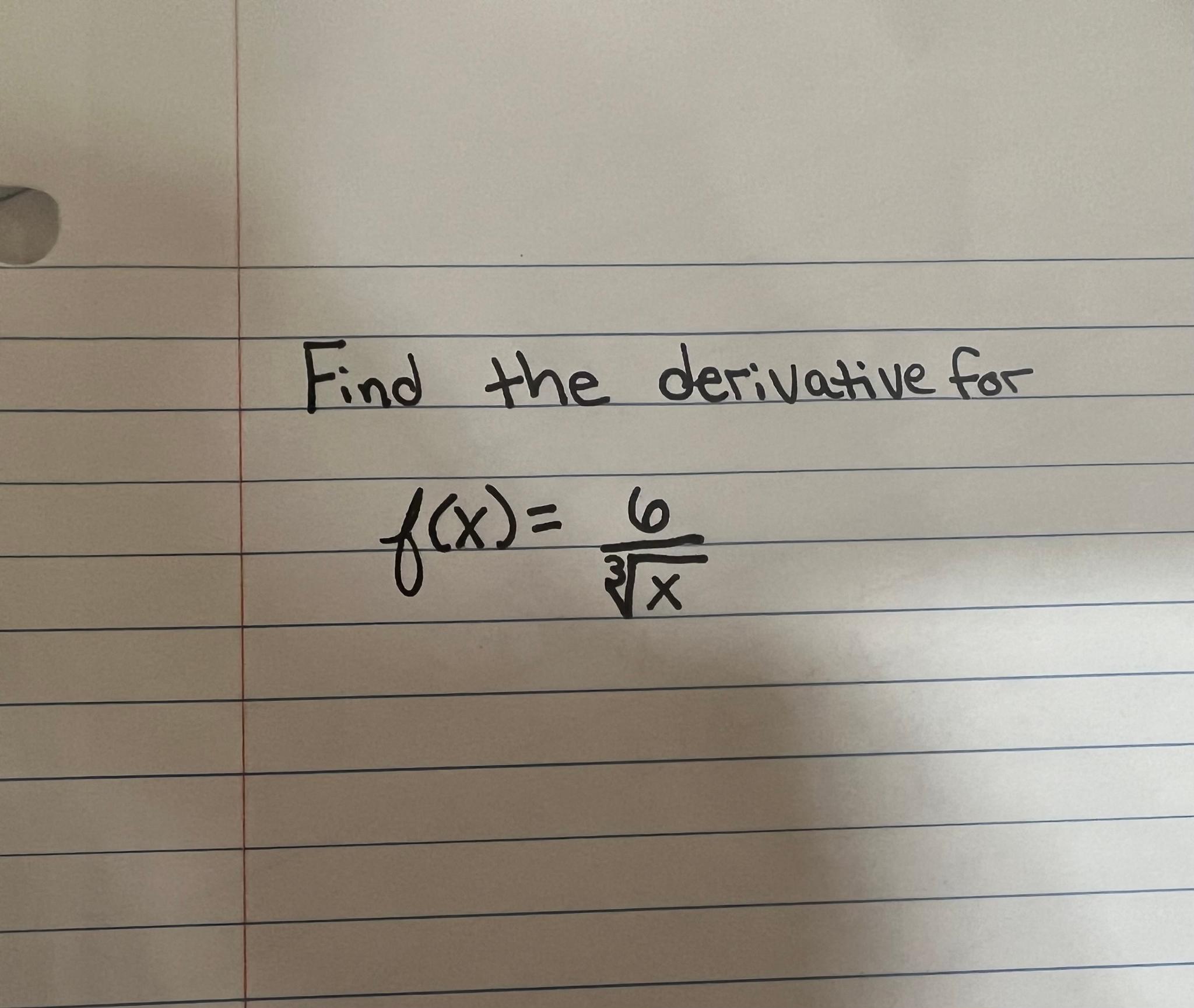 solved-find-the-derivative-forf-x-6x3-chegg