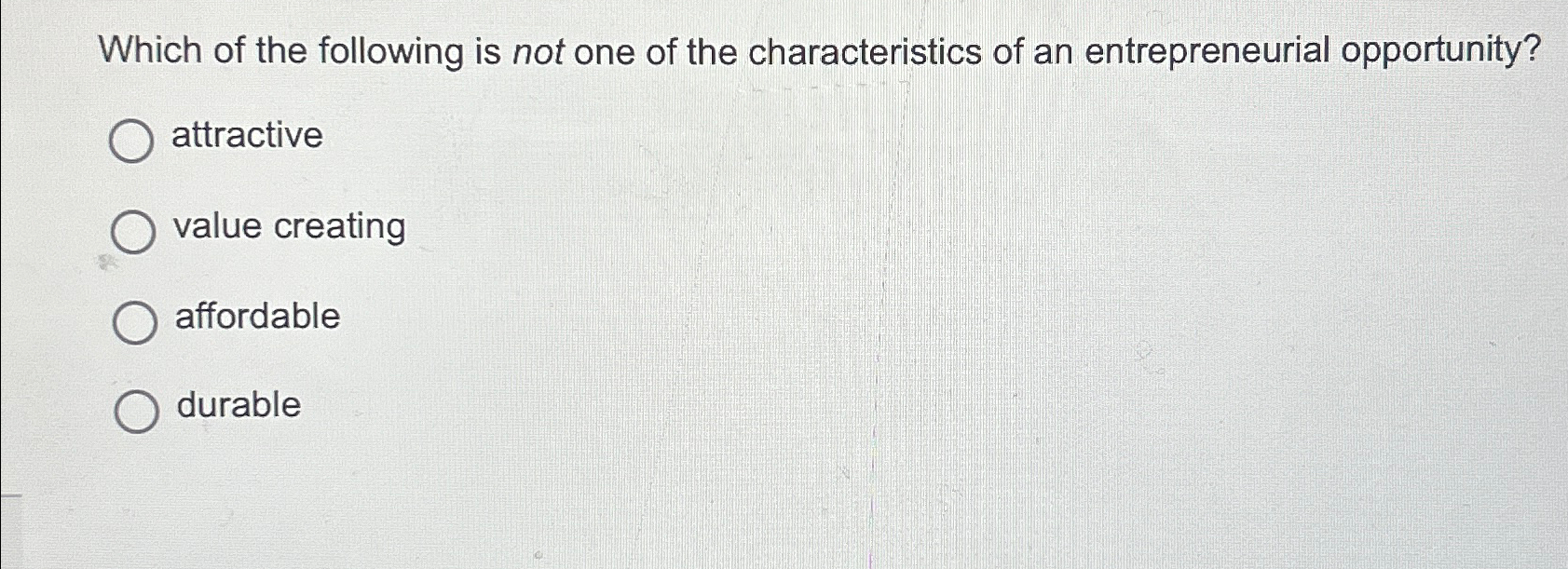 Solved Which of the following is not one of the | Chegg.com