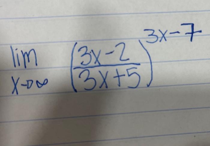 Solved T-XE Lim (3x-2) GTXE ALX E | Chegg.com