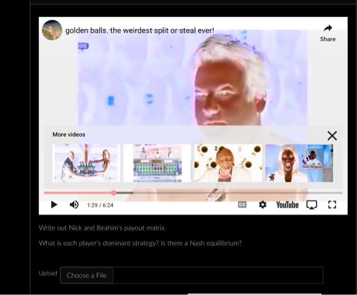 Solved golden balls. the weirdest split or steal ever! Share