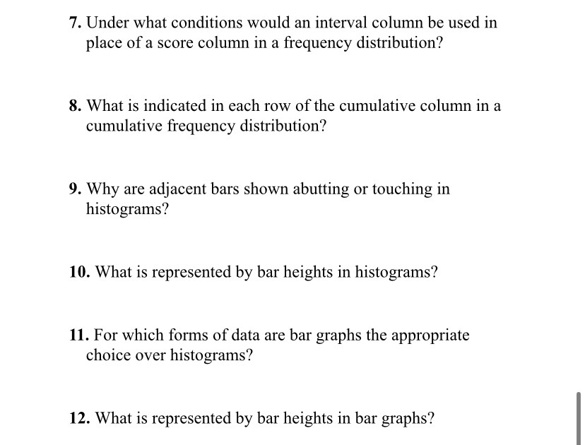 Solved Under what conditions would an interval column be | Chegg.com