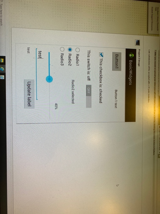Solved Project 2 Project 2 Create an android app that uses | Chegg.com