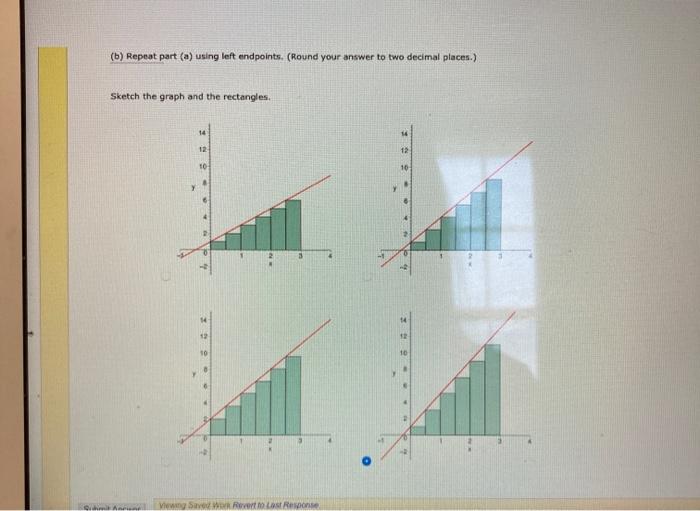 Solved consider the function f(x) = 3x +1 estimate the area | Chegg.com