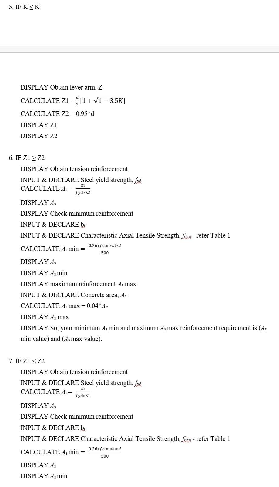 Solved PSEUDOCODE 1. Start 2. Ask user to input data to | Chegg.com