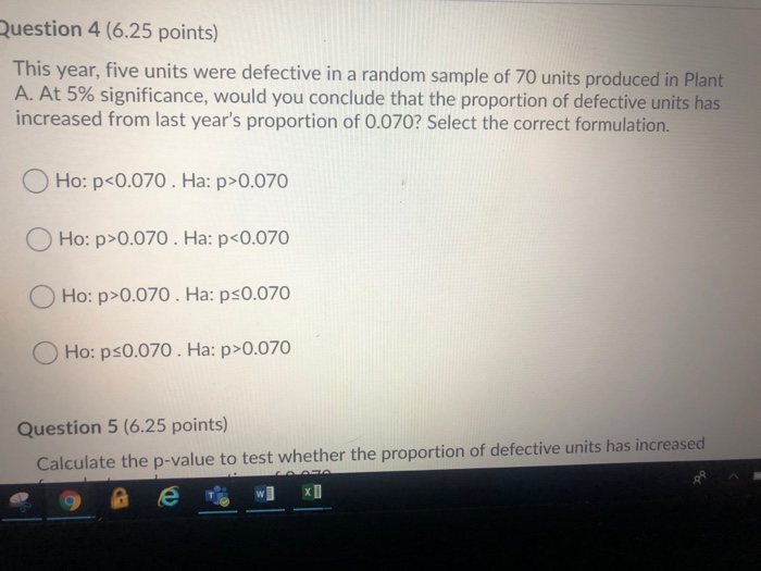 Solved Question 1(6.25 points) A random sample of 100 | Chegg.com