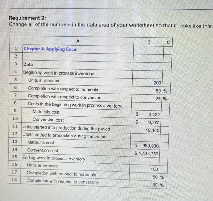 Solved Downioad the Applying Excel form and enter formulas | Chegg.com