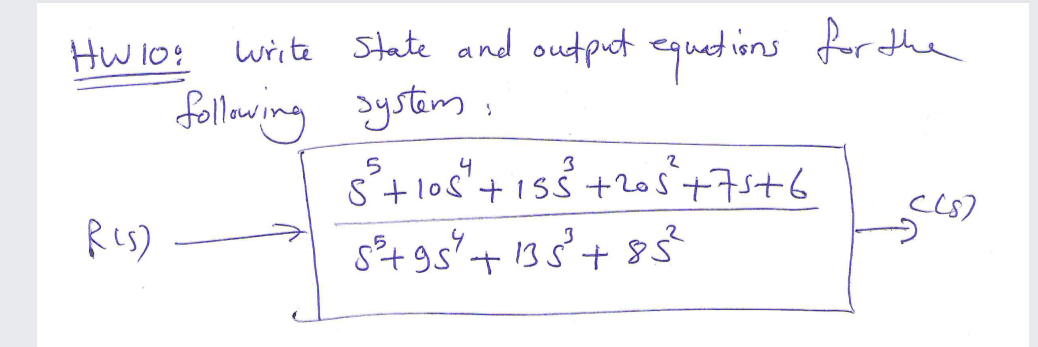 Operating System Write State HW 10: write State and output equations for the | Chegg.com