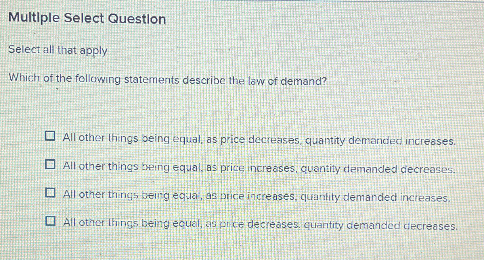 Solved Multiple Select QuestionSelect all that applyWhich of | Chegg.com
