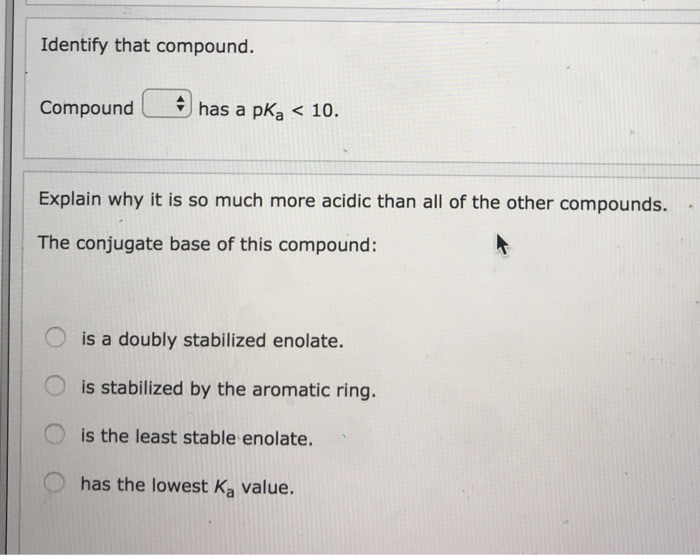 Solved Practice Problem 21.48 One of the following compounds | Chegg.com
