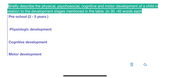 physical cognitive and psychosocial development