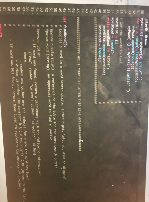 Introduction In word search puzzles, words can be | Chegg.com