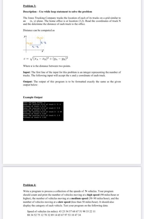Solved Problem 1: Write a C program that asks the user to | Chegg.com