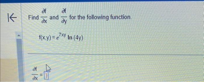 Solved For The Function F X Y Z Sin−1 6xyz Find Fx Fy