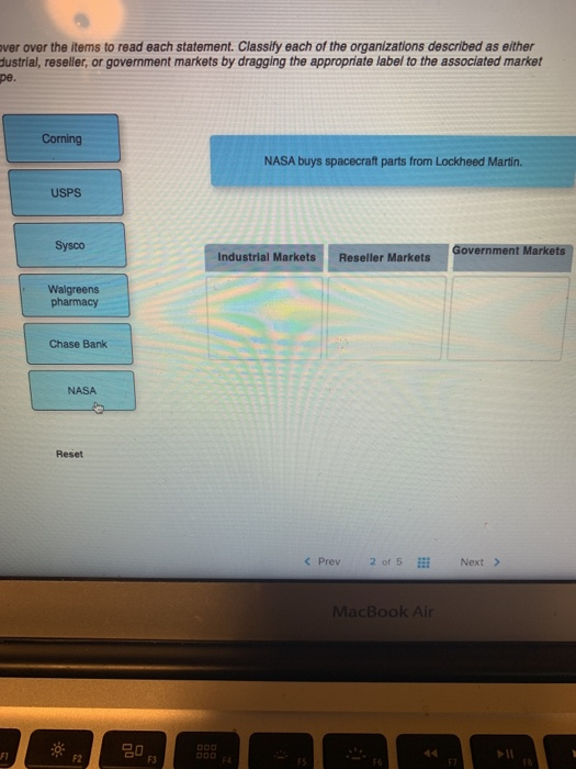 research of a companies that are part of organizational markets