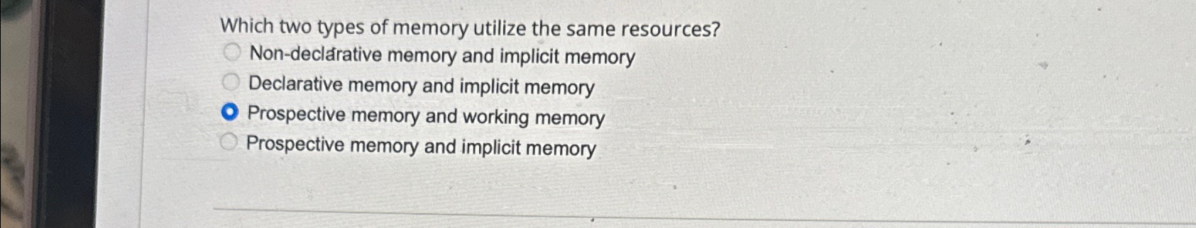 Solved Which two types of memory utilize the same | Chegg.com