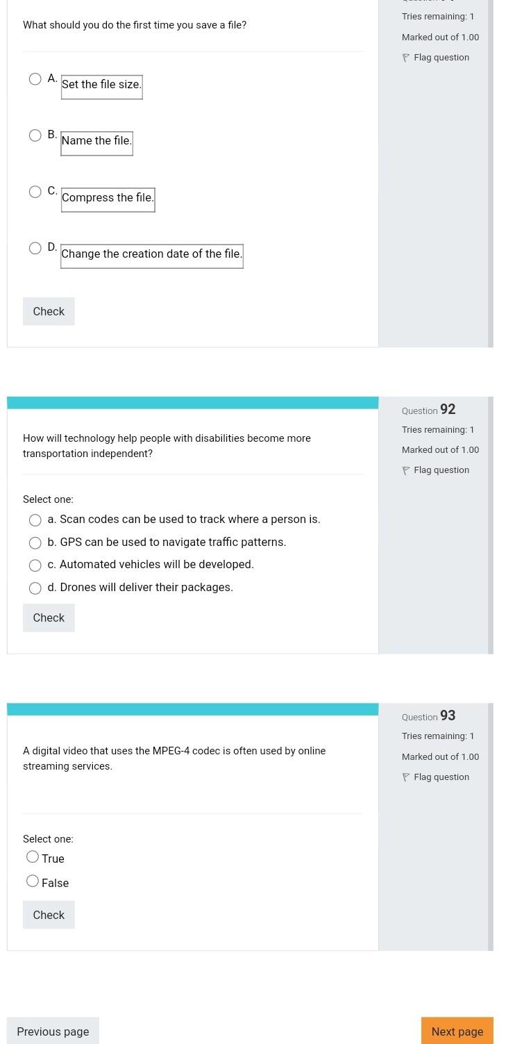 Question 76 Solved Question 76 Tries remaining: 1 Many new cars use | Chegg.com
