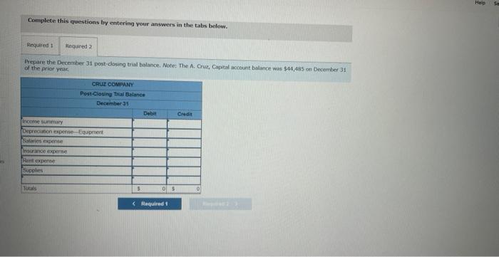 Solved Exercise 4.9 (Algo) Preparing Closing Entries And A | Chegg.com