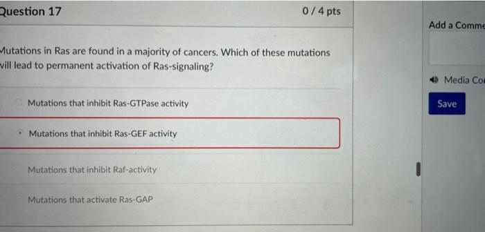 Solved Question 1 0/4 pts Add a Comment: Which type of | Chegg.com