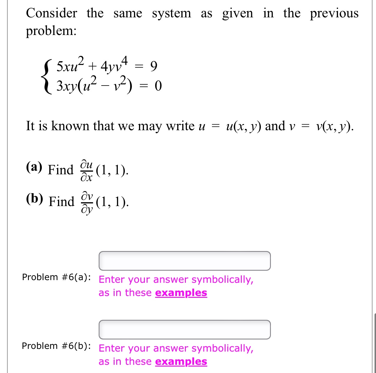 Solved Consider the same system as given in the previous | Chegg.com