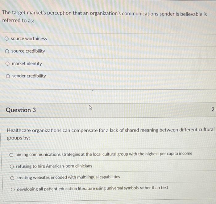 Solved Which of the following is not a required component of | Chegg.com