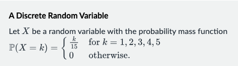 Solved A Discrete Random VariableLet x be ﻿a random variable | Chegg.com