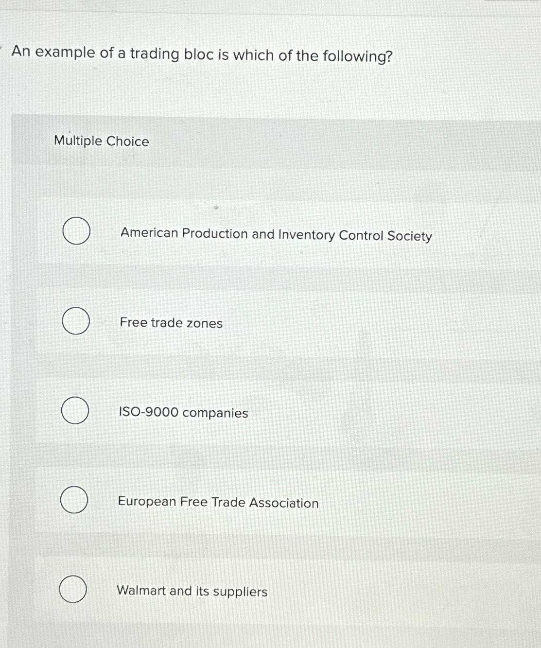 solved-an-example-of-a-trading-bloc-is-which-of-the-chegg