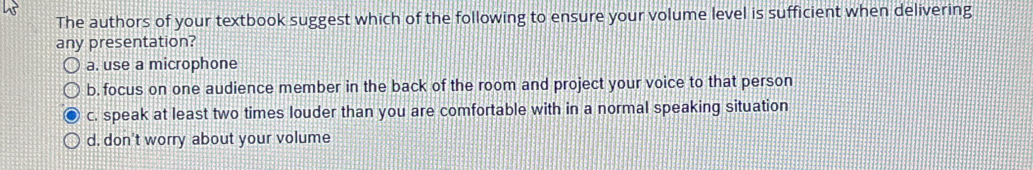 Solved The authors of your textbook suggest which of the | Chegg.com