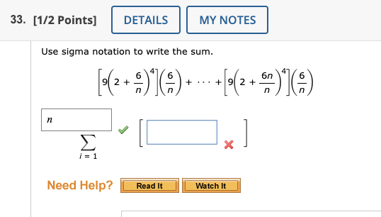 Solved Use sigma notation to write the | Chegg.com