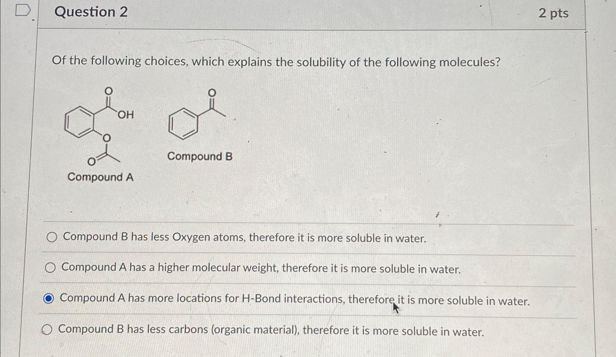 Solved Question 2\\n2 pts\\nOf the following choices, which | Chegg.com