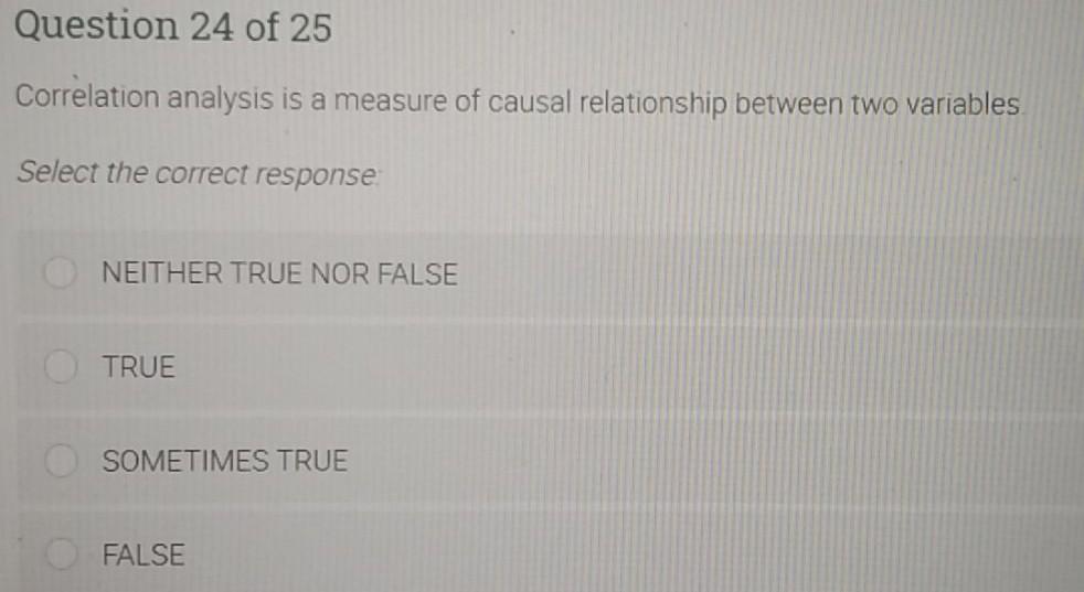 Solved Question 12 of 25 1 Point Which of the following | Chegg.com