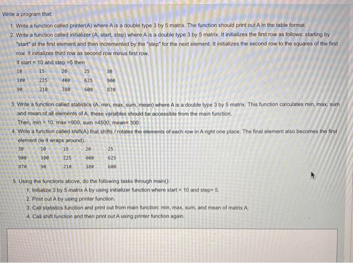 Solved Write a program that: 1. Write a function called | Chegg.com