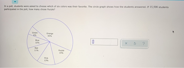 Solved In a poll, students were asked to choose which of six | Chegg.com