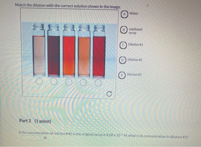 Solved A cough syrup, which comes in a concentrated syrup,