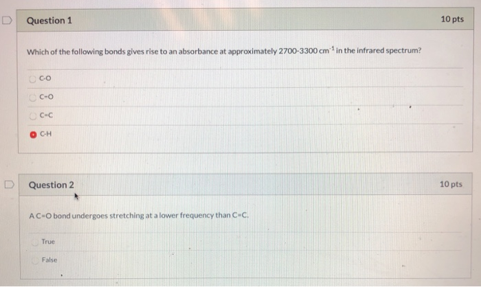 Solved Question 1 10 pts Which of the following bonds gives | Chegg.com