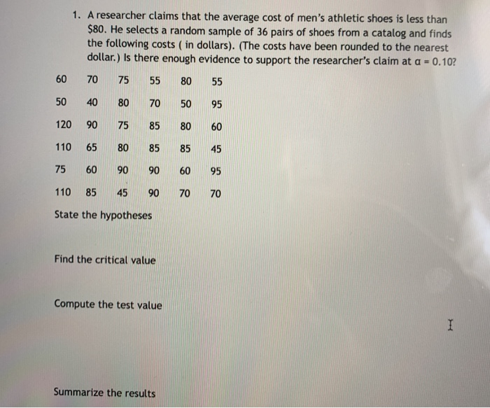 solved-1-a-researcher-claims-that-the-average-cost-of-men-s-chegg