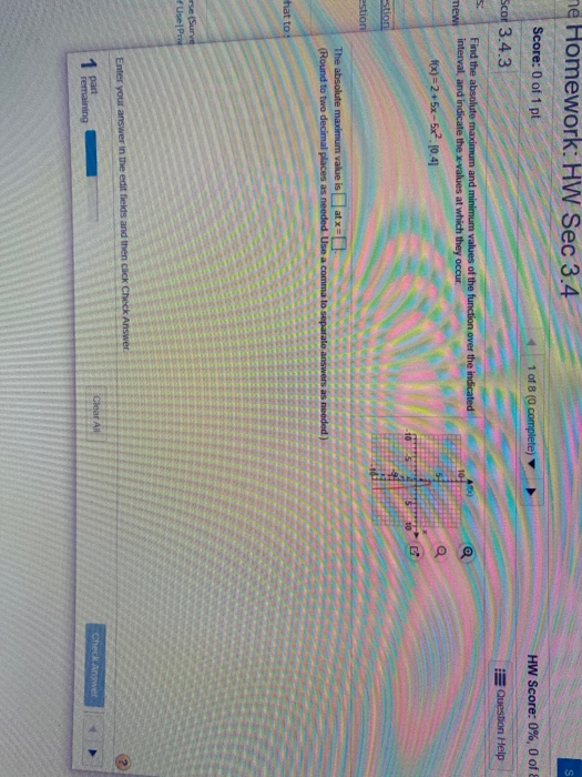 Solved Score: 0 of 1 pt scor 3.4.3 of 8 (0 complete HW | Chegg.com