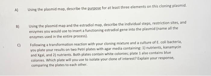 Solved Short Answer 2: 12 points, Below is a genetic map for | Chegg.com
