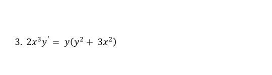 Solved 3 2x3y Y Y2 3x2 Chegg Com