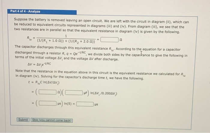 Solved Tutorial Exercise The circuit in the figure below has | Chegg.com