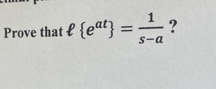 Solved ℓ{eat} S−a1