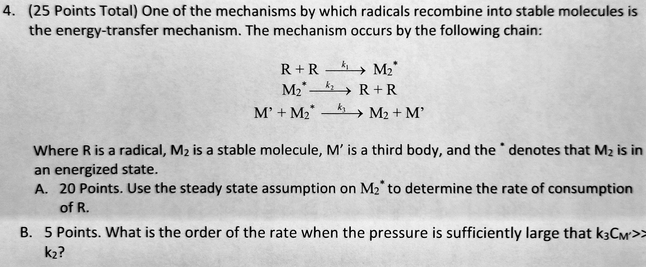 Solved (25 ﻿Points Total) ﻿One of the mechanisms by which | Chegg.com