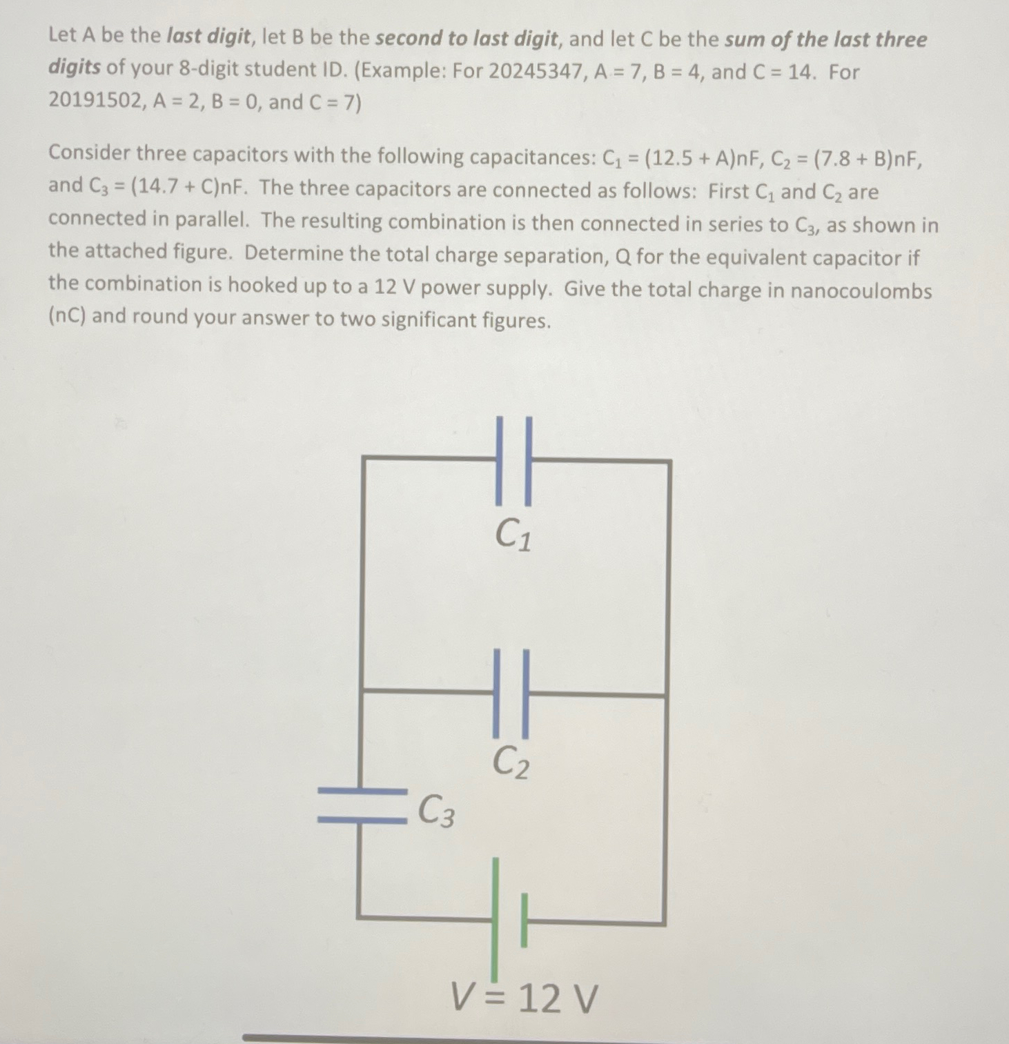 Solved Let A ﻿be The Last Digit, Let B ﻿be The Second To | Chegg.com