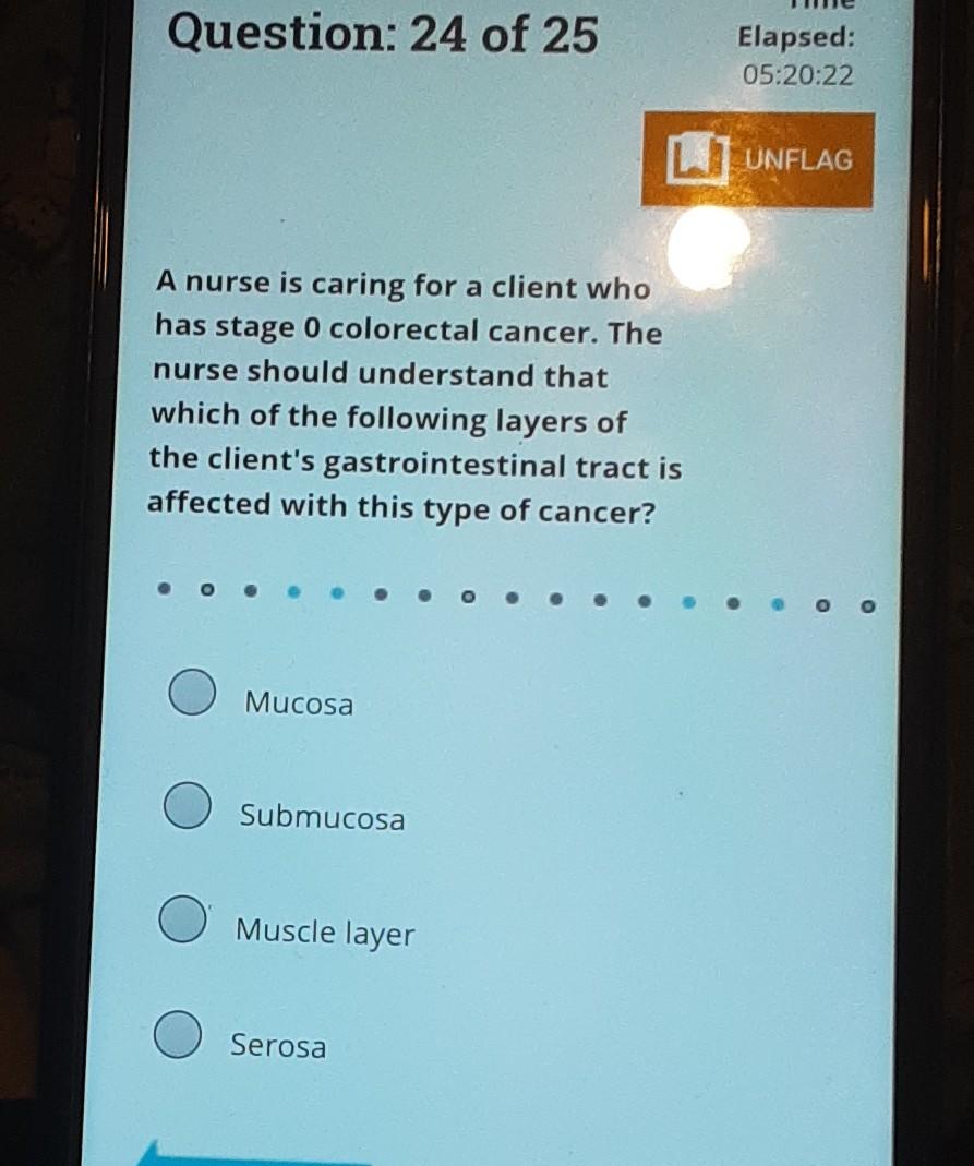 Solved Question: 24 of 25 A nurse is caring for a client who | Chegg.com