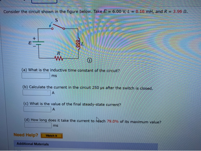 Solved Consider the circuit shown in the figure below. Take | Chegg.com