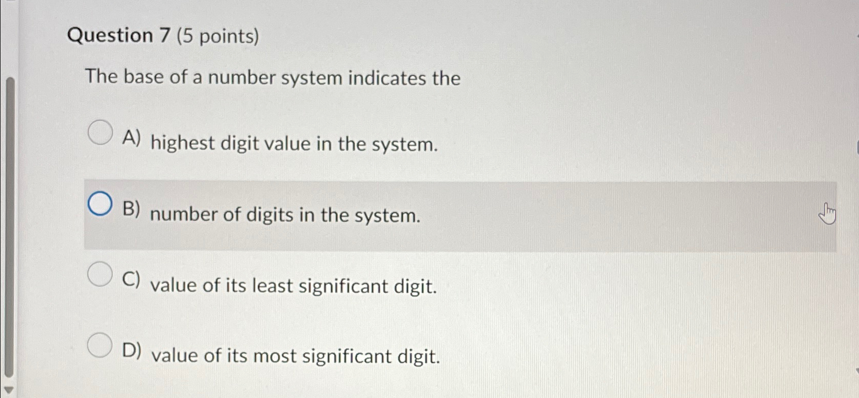 what is the value of the digit 5 in the number 734.95