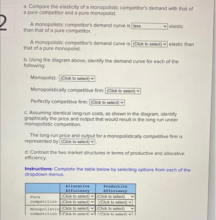 Solved Use the diagram to answer the following questions. 2