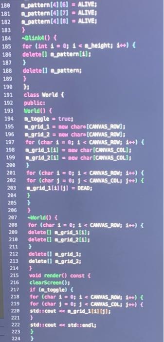 Solved Part 1: Organize the code (85%) : Following what we | Chegg.com