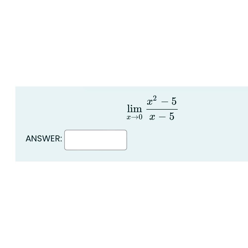 solved-limx-0x2-5x-5answer-chegg