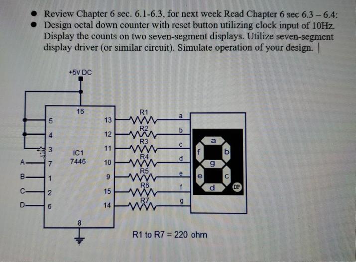 Solved • Review Chapter 6 sec. 6.1-6.3, for next week Read | Chegg.com