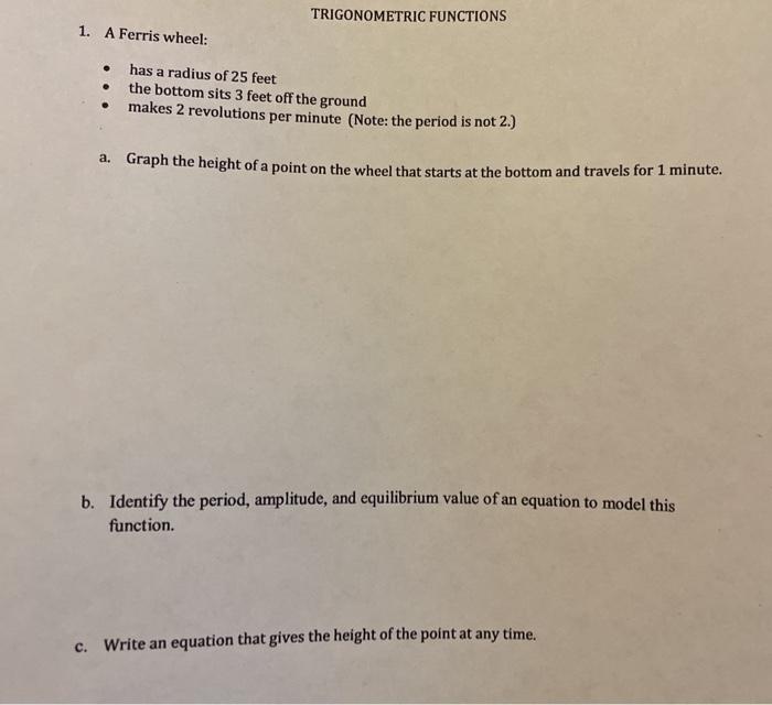solved-trigonometric-functions-1-a-ferris-wheel-has-a-chegg